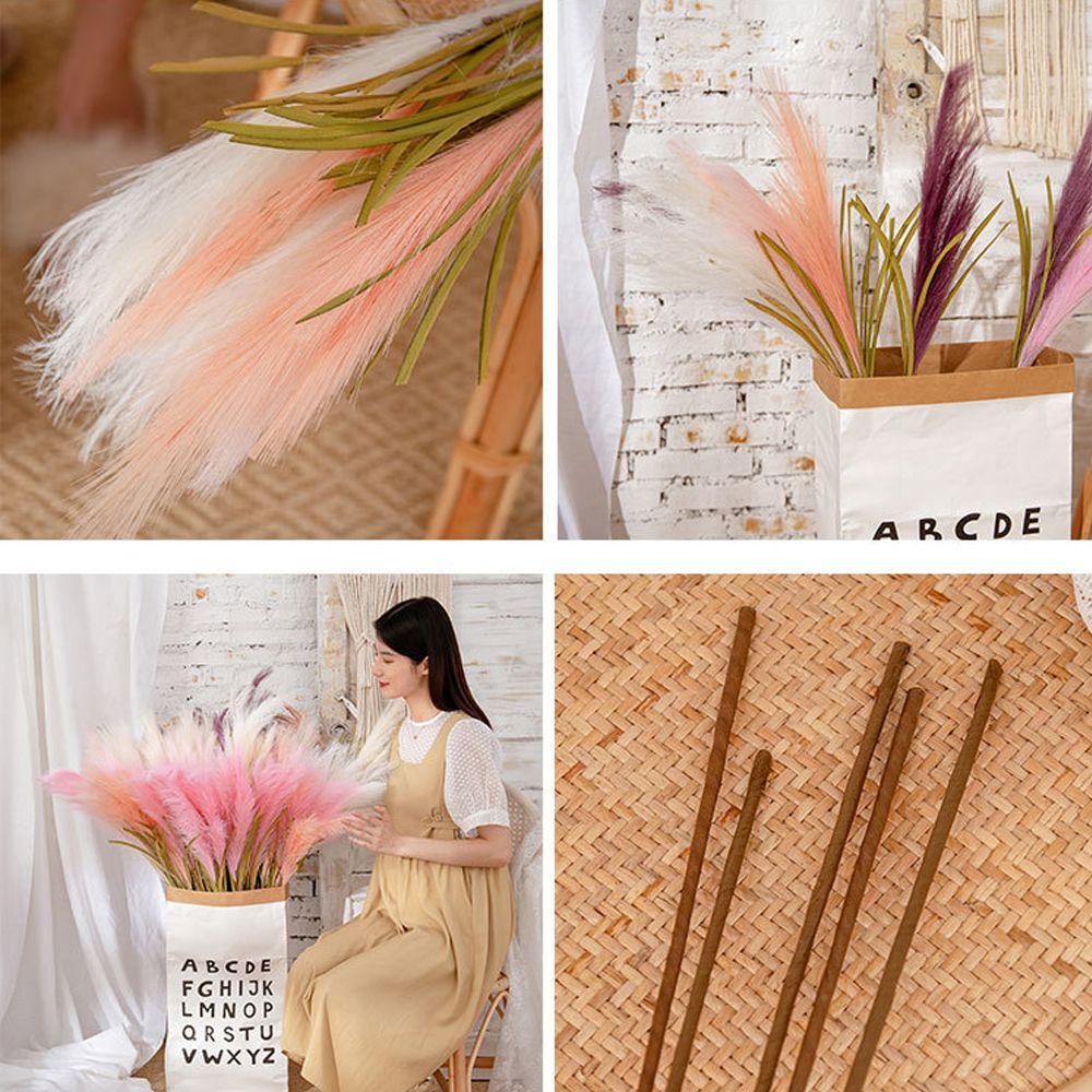 Bó Hoa Pampas Nhân Tạo 40inch Dùng Trang Trí Nhà Cửa / Tiệc Cưới