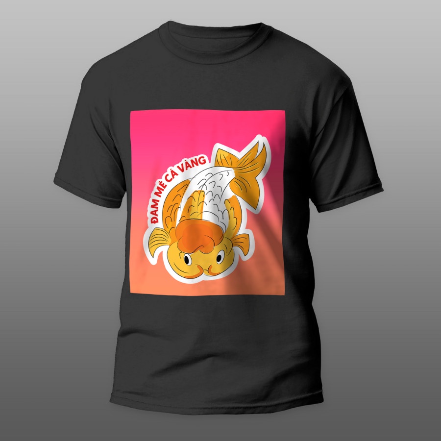 Sticker Giấy Dán Chống Nước Hình Cá Vàng Cute Nhãn Giấy Chống Nước Hình ...