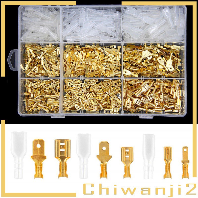Đầu Nối Dây Điện Nhanh Cách Nhiệt Chiwanji2 900x 2.8 / 4.8 / 6.3mm | BigBuy360 - bigbuy360.vn