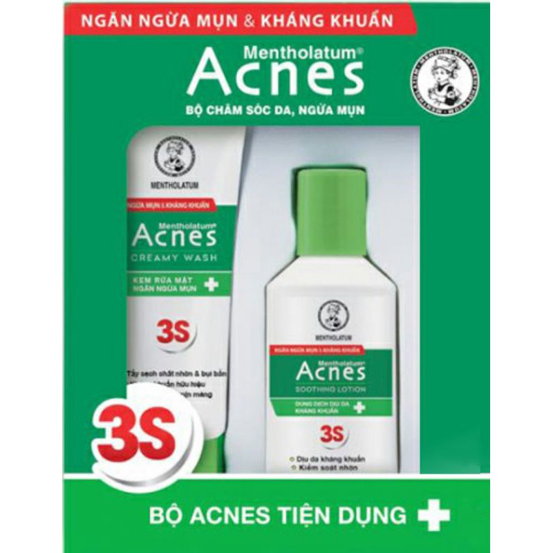 BỘ ĐÔI ACNES 3S - Acnes Trial Set