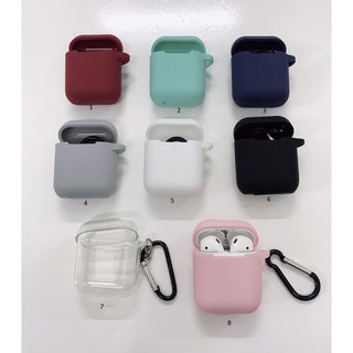 Ốp airpods - Basic các mầu và silicon trong suốt