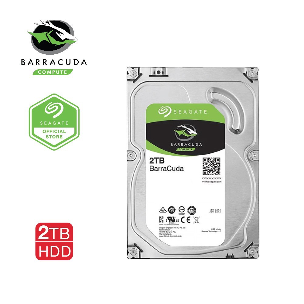 HDD 2TB SEAGATE PC SATA - HDD 2000GB SEAGATE - BẢO HÀNH 24 THÁNG 1 ĐỔI 1 - HÀNG NEW KHÔNG GIỜ CHẠY