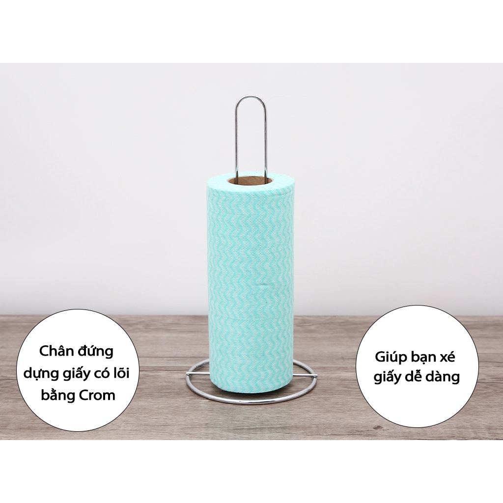 Chân đứng đựng giấy cuộn giúp bạn sử dụng giấy dễ dàng