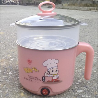 Ca Nấu Mì 18cm Có Lồng Hấp