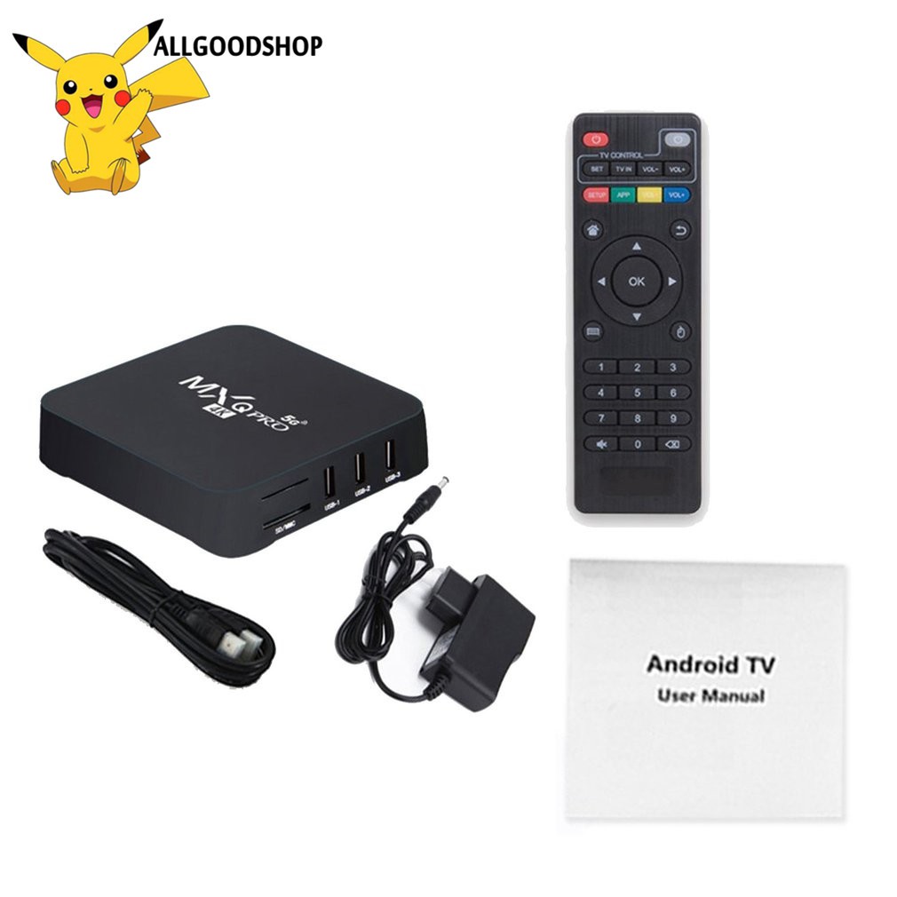 ⚡MXQ PRO  Android TV Box MXQPRO Android tivi box 4K 5G RAM 2G+128G Bạn có thể xem youtube và vân vân