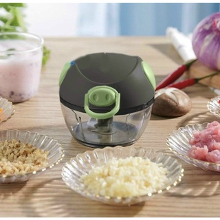 Dụng cụ băm rau củ quả, xay tỏi ớt mini cầm tay Lock&Lock CKS321 180ml, Dụng cụ xay hành, thịt, cá đa năng làm đồ ăn dặm