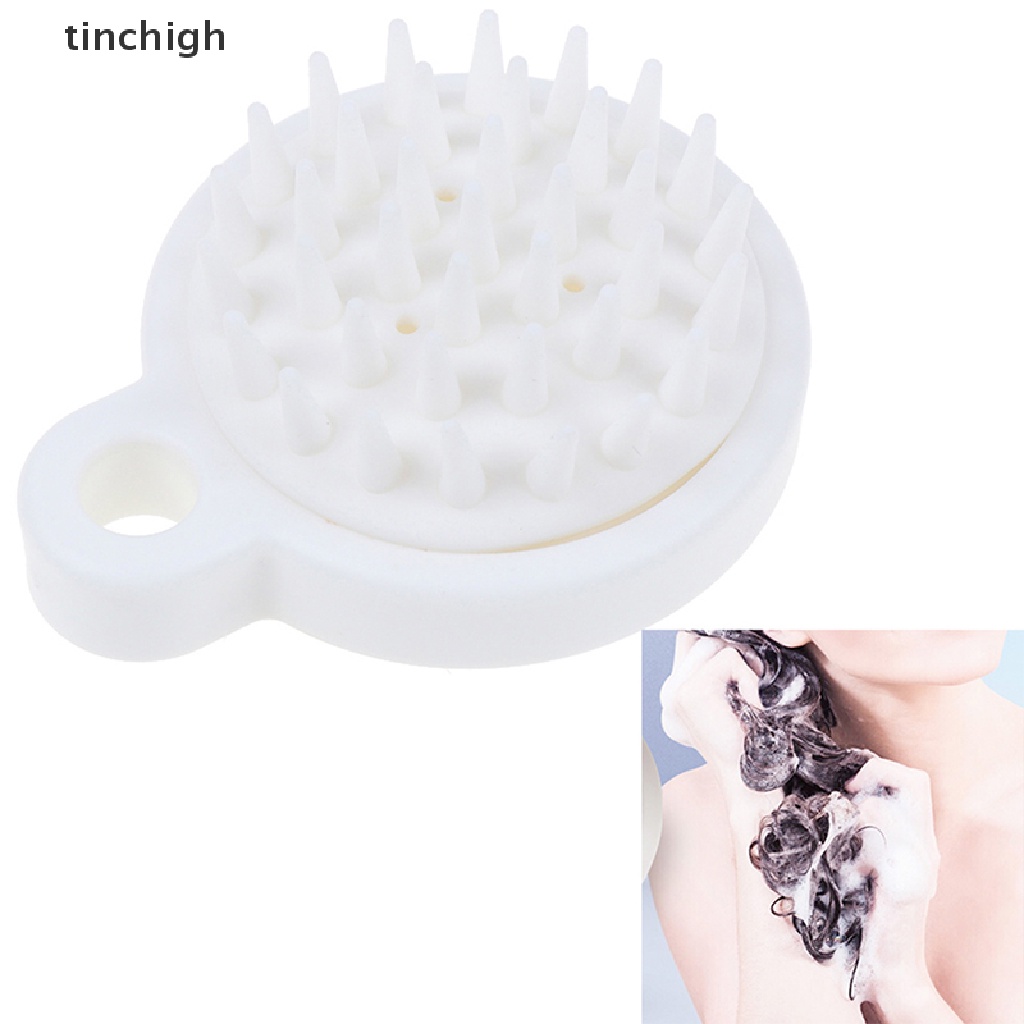 Lược Mát Xa Da Đầu Bằng Silicone Tiện Dụng Khi Tắm