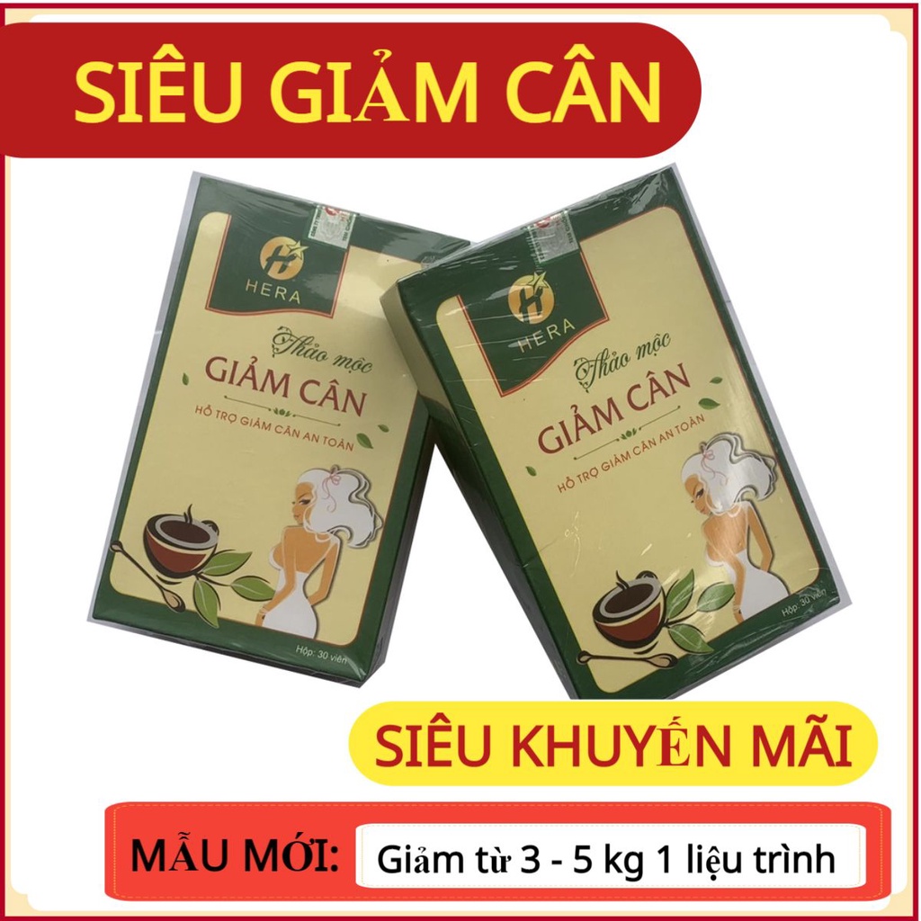 Giảm Cân Hera Plus❤️ Freeship ❤️giam can Hera - Hỗ trợ giảm cân cấp tốc, TPCN không phải là thuốc giảm cân