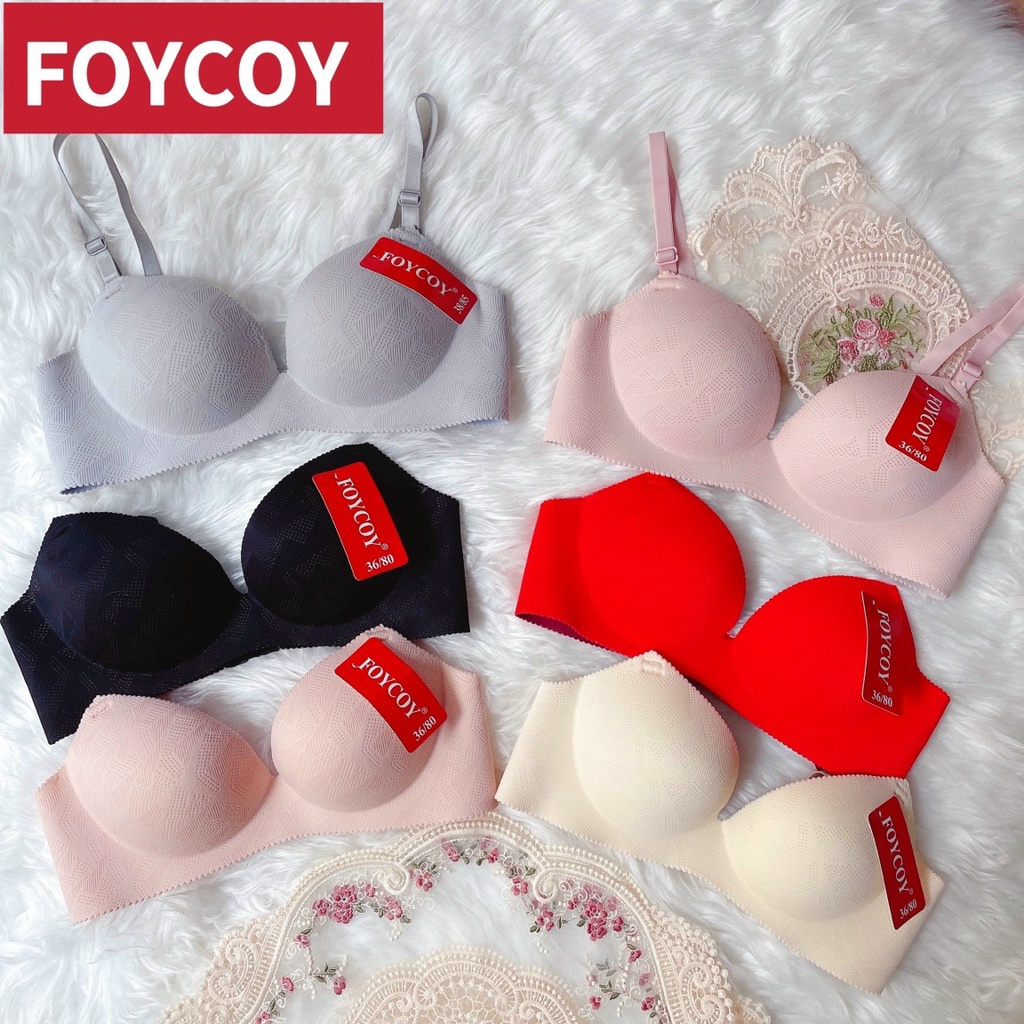 Set 3 áo lót đệm dày không gọng nâng đẩy