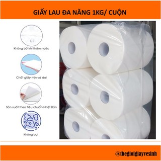 Giấy cuộn lau nhà bếp đa năng 1kg siêu tiết kiệm