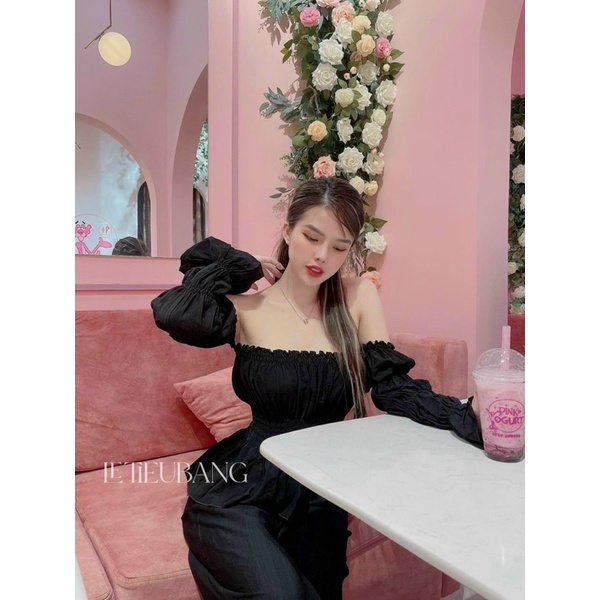 ÁO BẸT VAI BO EO - B5U