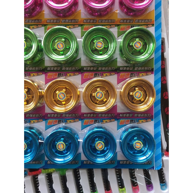 vỉ 25 quả yoyo sắt loại cực đẹp ( sỉ đồ trẻ em)