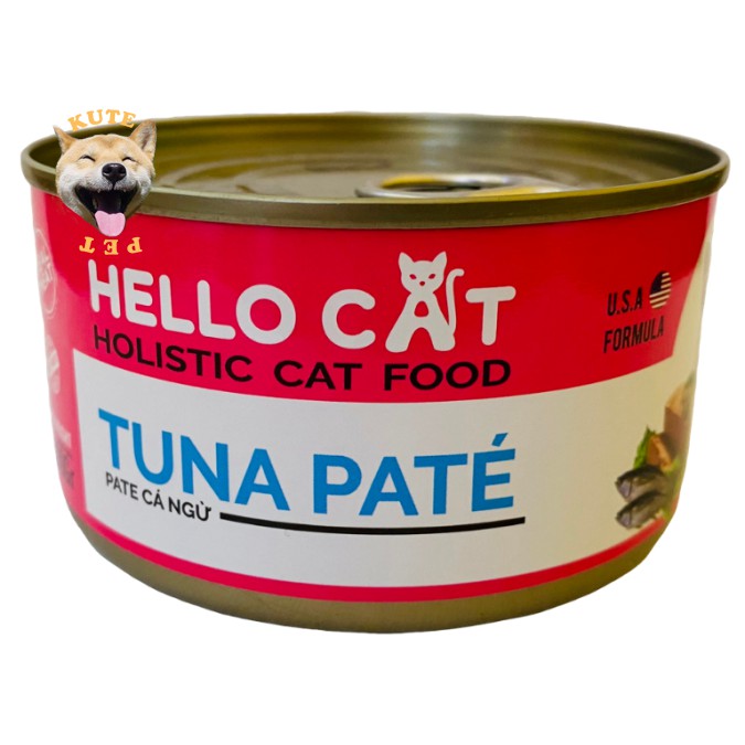 Thức ăn Pate HelloCat cho mèo hộp 190gram