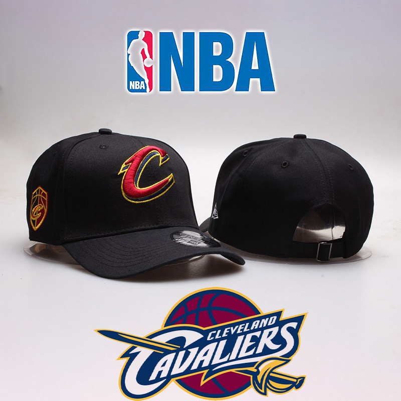 Nón Lưỡi Trai Thể Thao Thêu Logo Nba Cleveland Cavaliers