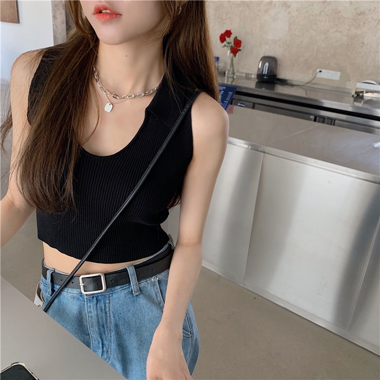 NRVP Áo Khoác Cardigan Dệt Kim Tay Ngắn Dáng Rộng Thiết Kế Mới Thời Trang Theo Phong Cách Hàn Quốc