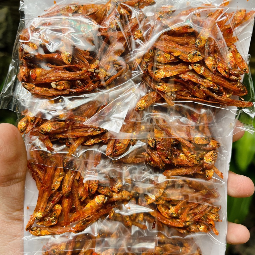 Cá Tép - Cá Chi Chi Tuổi Thơ Đồ Ăn Cổng Trường Cay Cay
