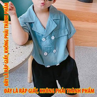 Rập giấy u0046 - bộ vest size nhỏ - upsize 30046