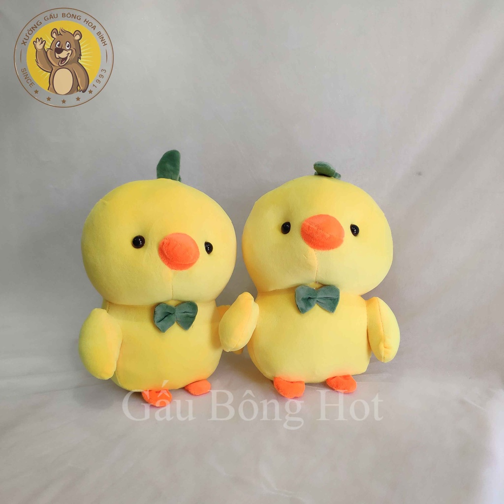 Gấu Bông Gà Bông Vàng Siêu Yêu Mềm Mịn Sịn ❤️Xưởng Gấu Hoa Bình❤️