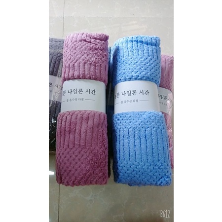 SỈ  KHĂN TẮM HÀN LOẠI TO DÀI 1,2m KHỔ LỚN DÙNG SIÊU MỊN LÀM TUEF LÔNG CỪU