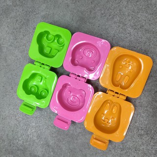 (MẪU NGẪU NHIÊN) Combo 10 khuôn cơm bento ép cơm, ép trứng, ép thạch,....
