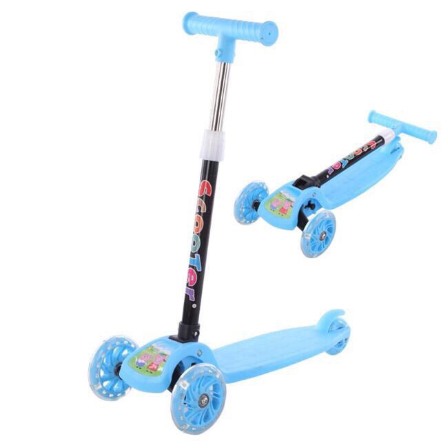 Xe trượt Scooter 3 bánh có bánh xe phát sáng cho bé yêu