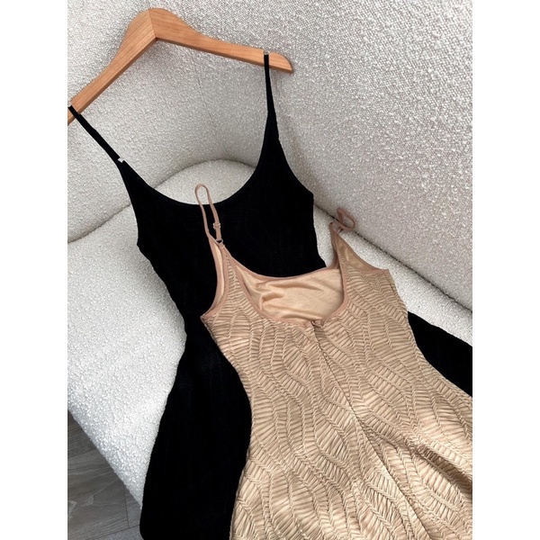 Mixi Dress Đầm maxi thun 2 dây -thelaniclothing