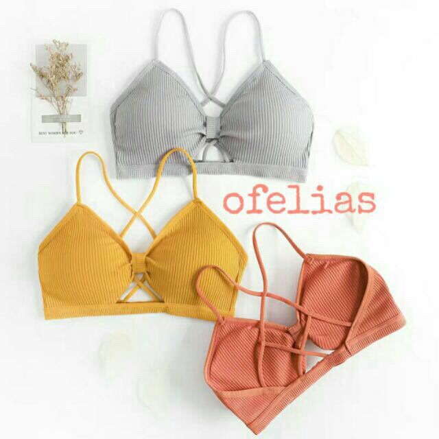 Bra dây chéo nơ ngực siêu xinh | BigBuy360 - bigbuy360.vn