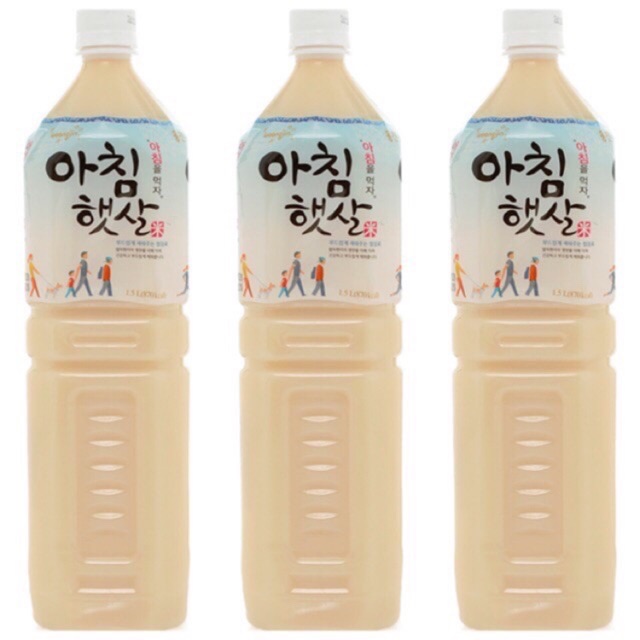 10 chai nước gạo Hàn quốc 1,5l