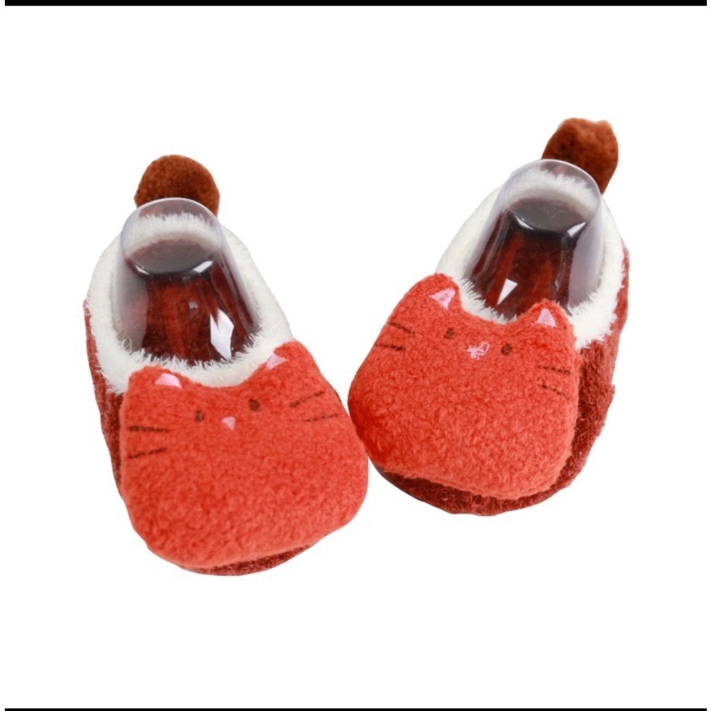 (GB15) Giày tập đi đế mềm, vải in hình con vật siêu xinh cho bé hàng Quảng Châu Cao Cấp