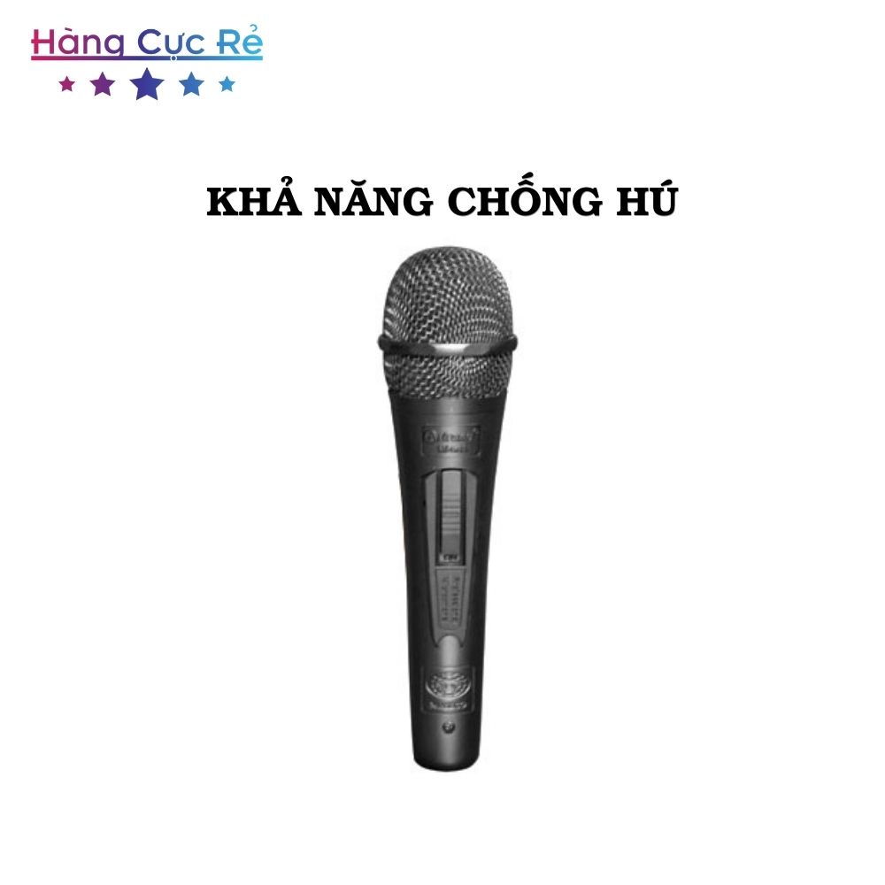 Micro karaoke Arirang mi-3.6a có dây dài 5m lọc âm chống hú– Shop Hàng Cực Rẻ