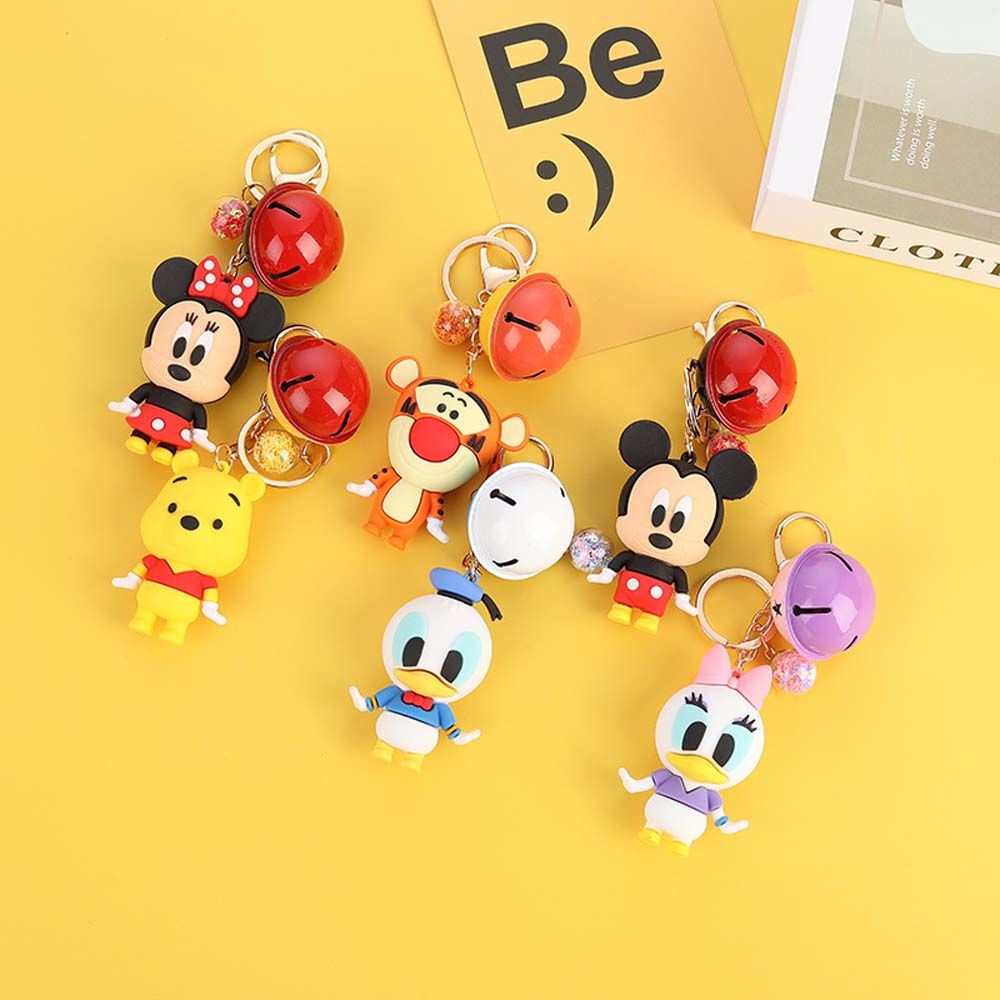 Móc gắn chìa khóa hình chuột Minnie Mickey dễ thương