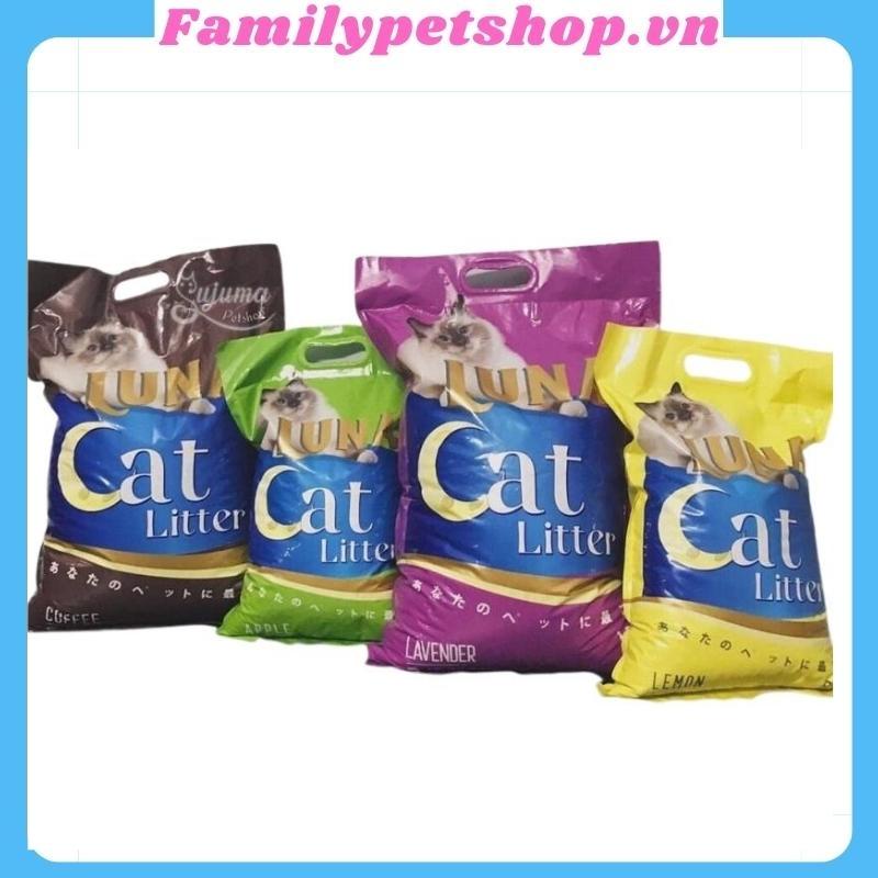 Cát vệ sinh cho mèo Luna Litter túi 8L-familypetshop.vn