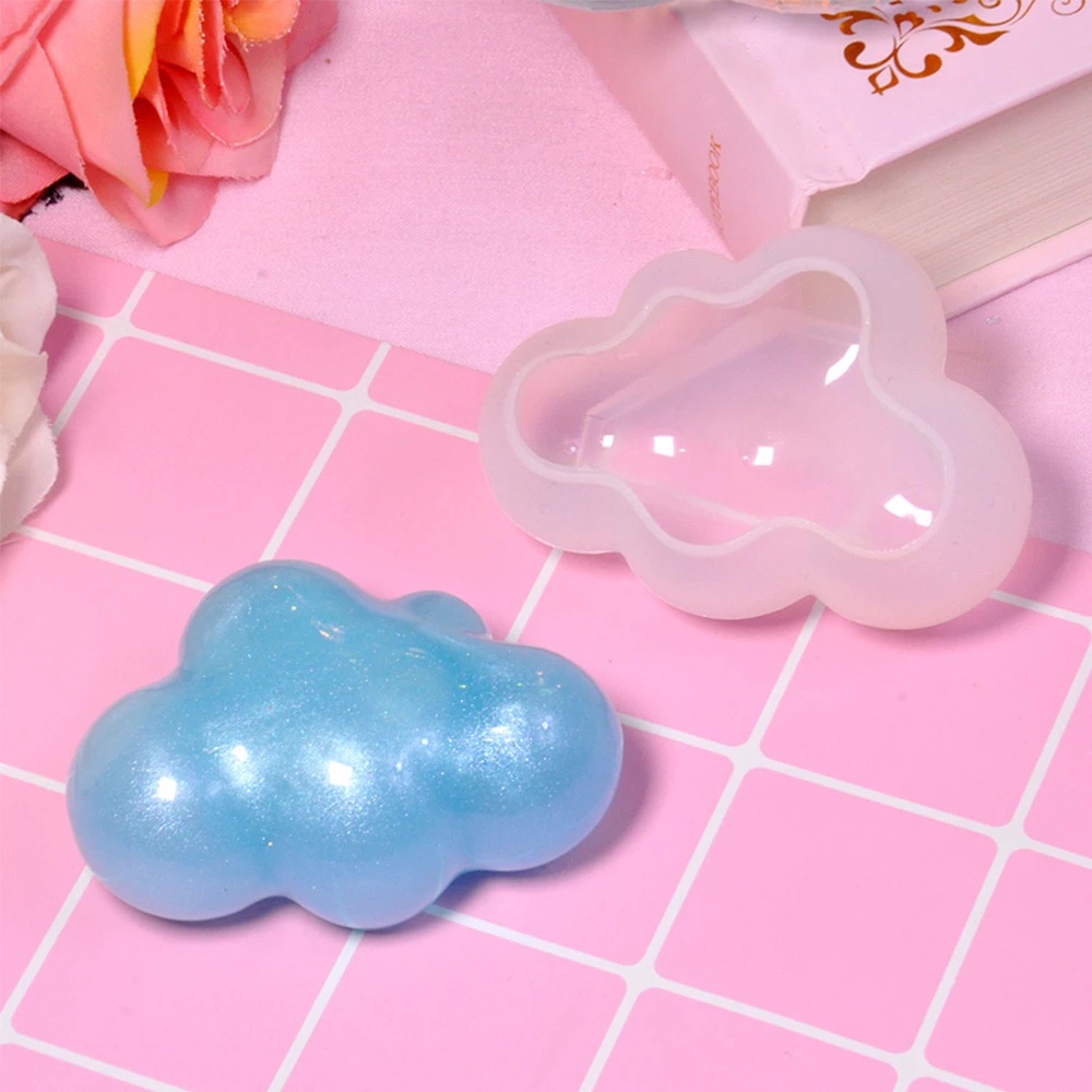 Khuôn Silicone Tạo Hình Đám Mây 3D Trang Trí Bánh