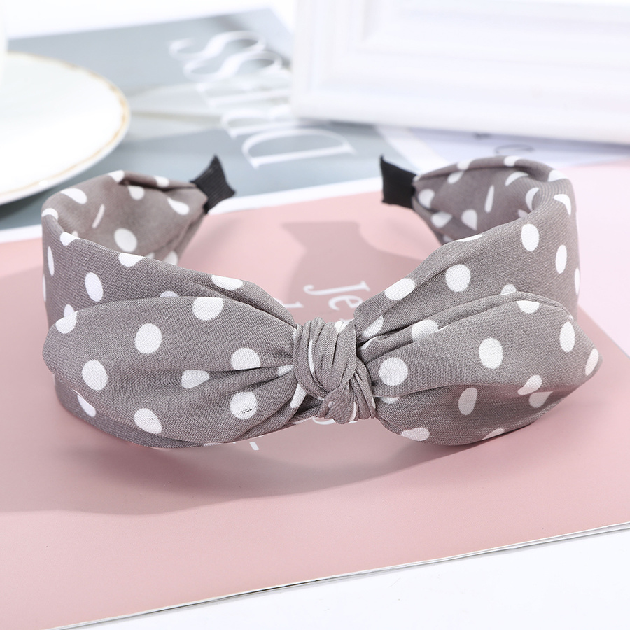 Cài tóc họa tiết chấm bi phong cách Hàn Quốc