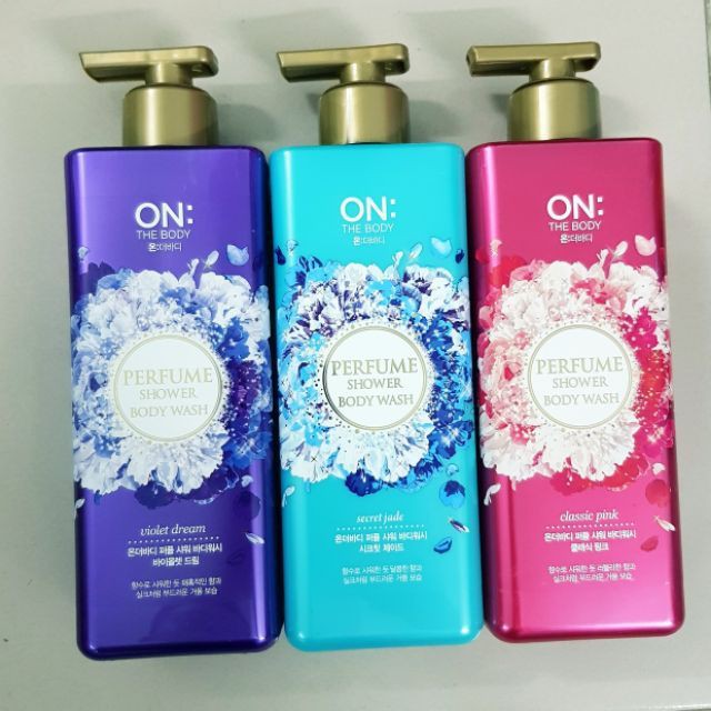 Sữa tắm dưỡng ẩm hương nước hoa ON: The BODY perfume shower 500g