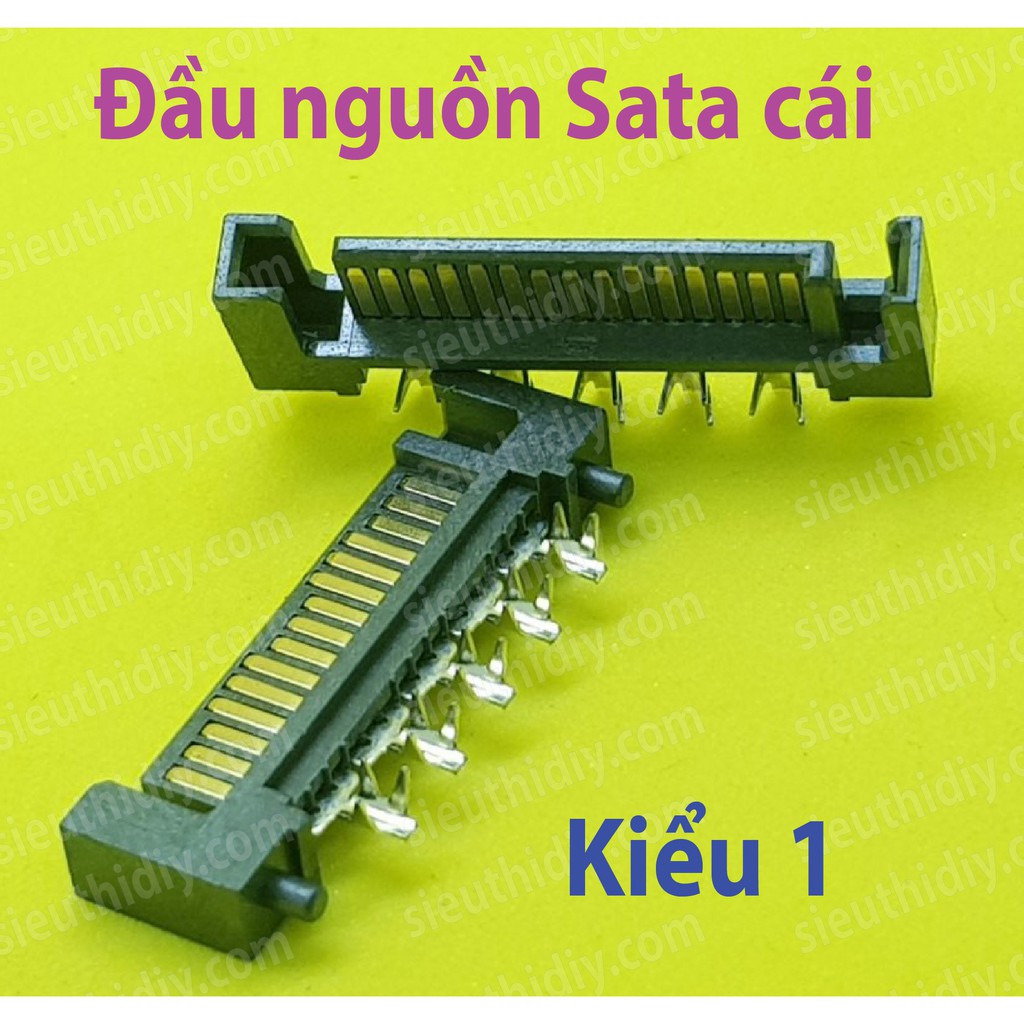 Đầu nguồn SATA đực/cái cho nguồn máy tính