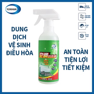 Bình Xịt Vệ Sinh Điều Hòa LKB [Chính hãng] 500ml làm sạch máy lạnh, điều hòa, quạt,... - Yunhan