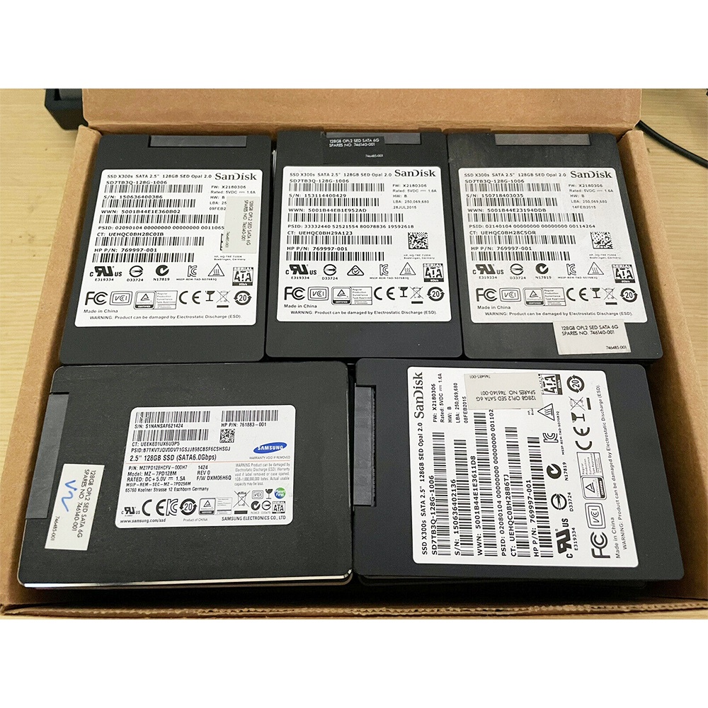 Ổ Cứng SSD Samsung PM881 PM871 120Gb 250Gb vỏ nhôm sata 6bps hàng zin tháo máy