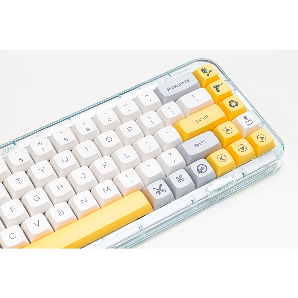Heavy industry keycaps XDA profile Dye-Sublimation PBT  keycap 140keys