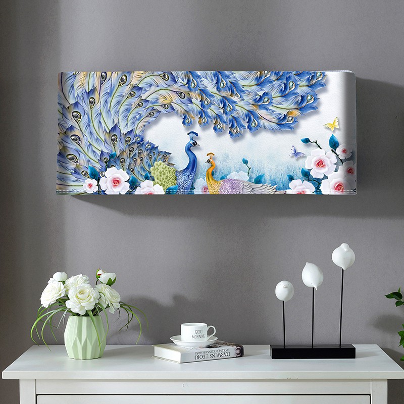 Vỏ bọc điều hòa treo tường chống bụi bằng vải cao cấp dễ dàng tháo rời và giặt sạch