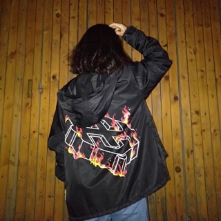 Áo Khoác Dù Ulzzang Fire