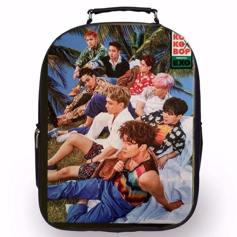 Balo EXO. MIễn phí in theo yêu cầu dù chỉ đặt 1 cái