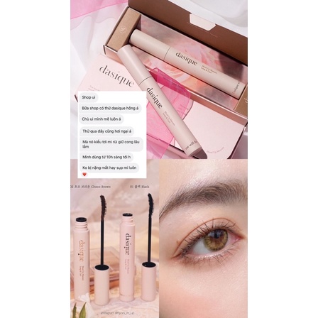 Mascara siêu dài và tơi mi lâu trôi Dasique Mood Up Mascara Long & Curl