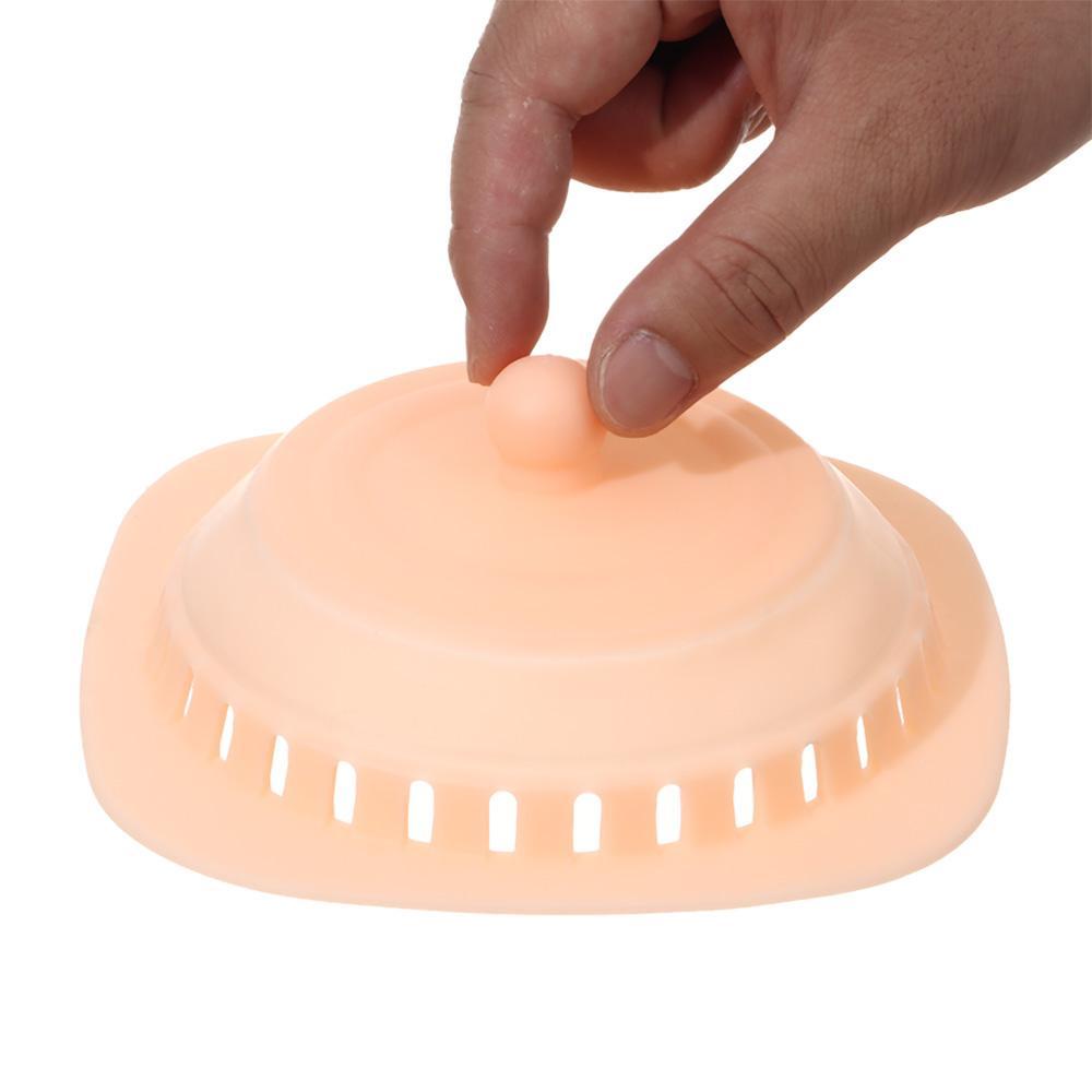 PISTA Nắp Đậy Cống Thoát Nước Bồn Rửa Chén / Phòng Tắm Bằng Silicon Siêu