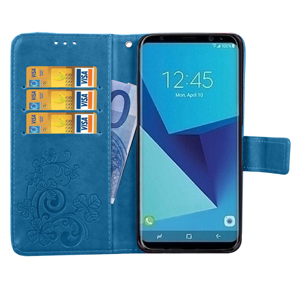 Bao da PU thiết kế hoa văn họa tiết nổi dành cho Samsung Galaxy S6 S7 S8 S9 S10Edge Plus | BigBuy360 - bigbuy360.vn