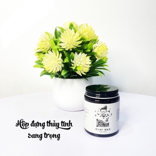 Sáp vuốt tóc nam CLAY WAX, Sáp khô tạo kiểu giữ nếp tóc