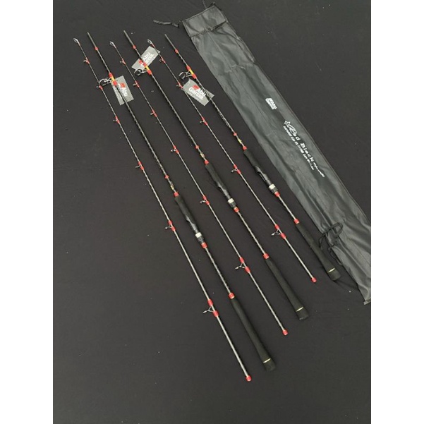 cần lure abu garcia red black
