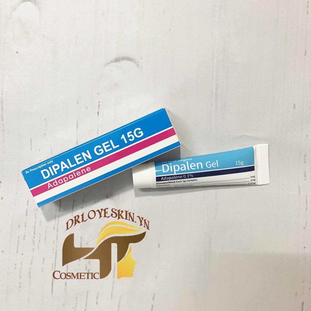 Gel thoa mụn DIPALEN (Adapalen) gel tube 15g