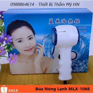 Chính Hãng Máy MASSAGE MẶT Nóng Lạnh Kết Hợp Ánh Sáng Sinh Học MLX-1068