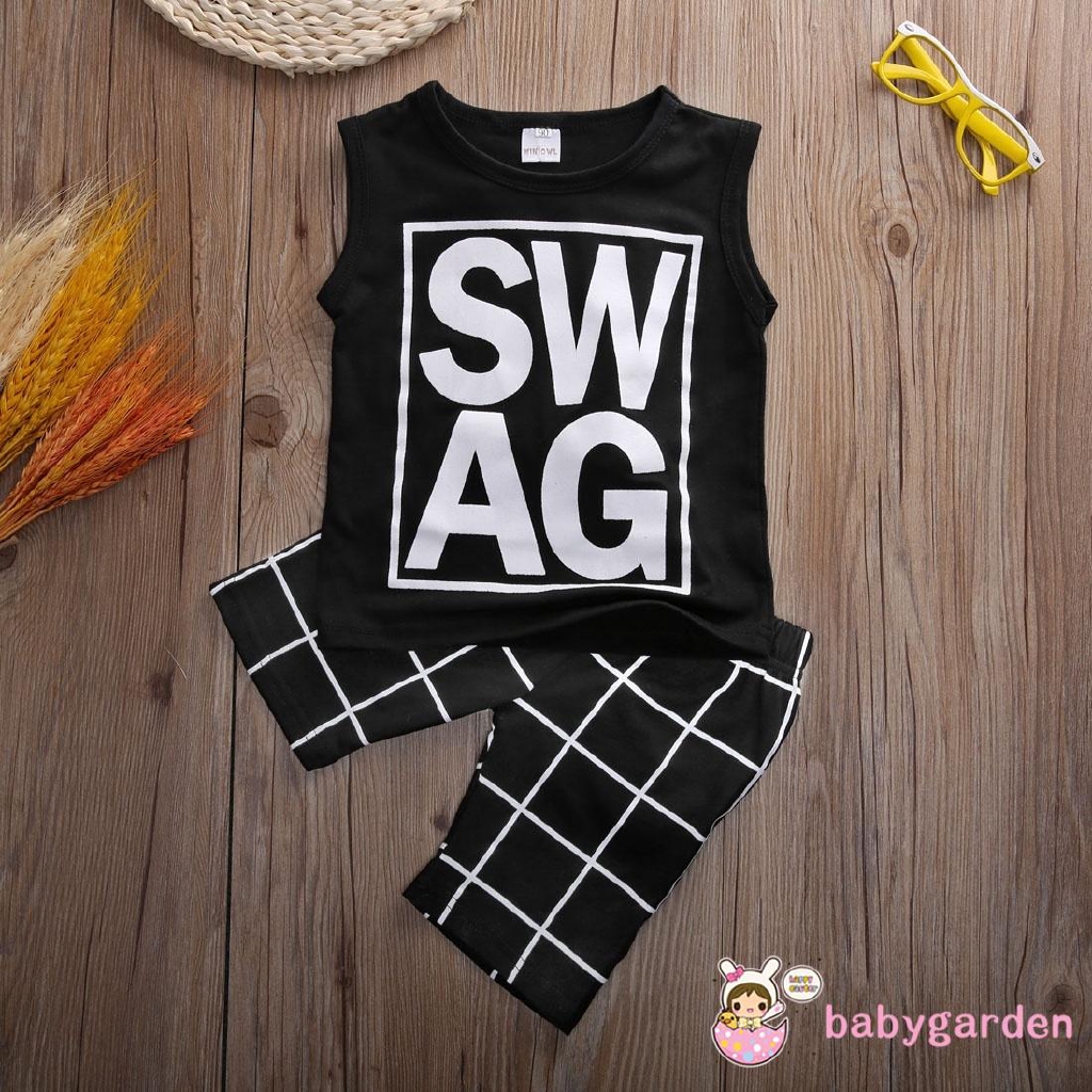 Áo Thun Và Quần Hình Cho Bé Trai